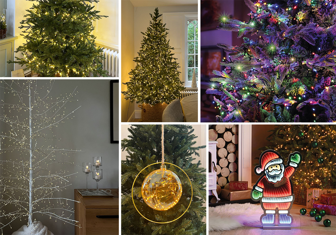 christmas trees at Le Friquet garden centre