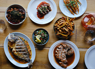 image of food at Hook restaurant