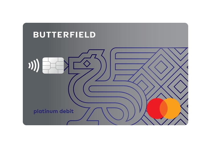 Butterfield Platinum Debit Mastercard®
